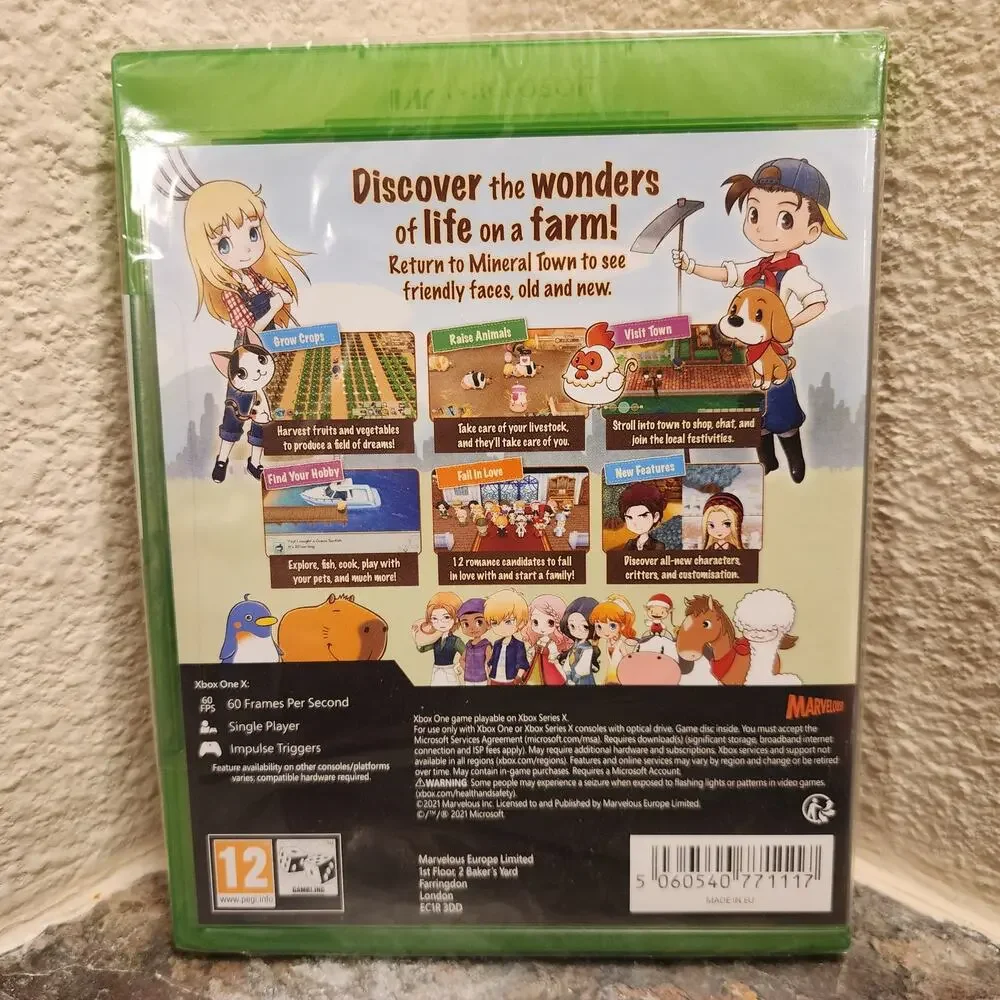 Game - Story of Seasons: Friends of Mineral Town (NEW) - Xbox One / Series X